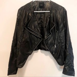 Forever 21 Black Leather Jacket